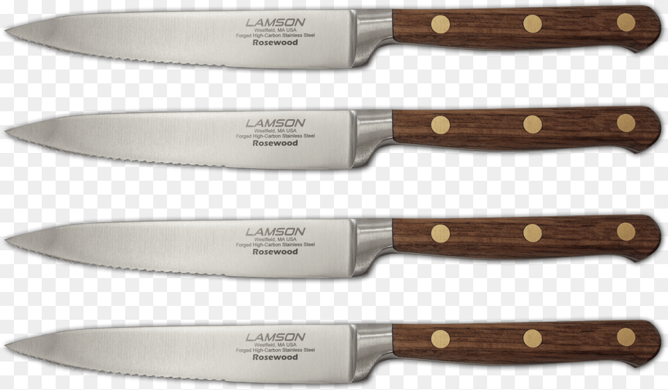Steak Knife Serrated Steak Knife, Cutlery, Blade, Weapon Free Png Download