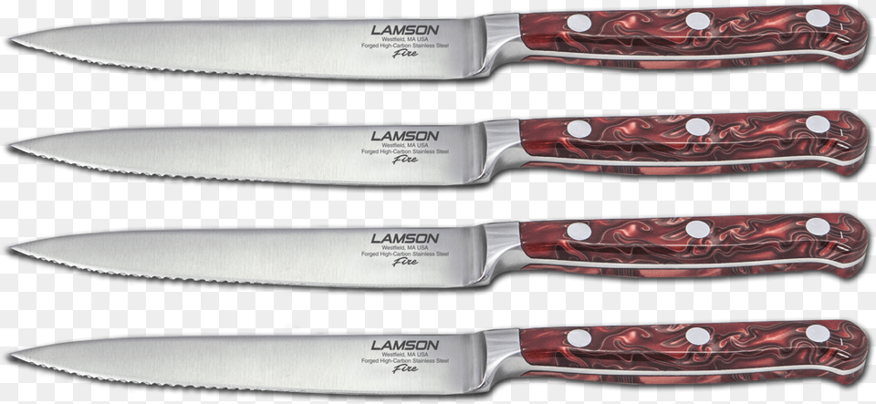 Steak Knives Serrated, Blade, Cutlery, Weapon, Knife Png Image