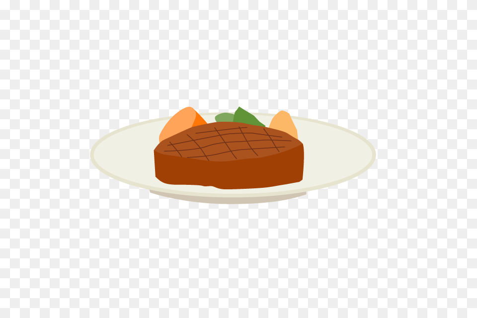 Steak Meat Clip Art Material Illustration Download, Food, Food Presentation, Dish, Meal Free Png