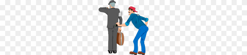 Stealing Clipart, Adult, Man, Male, Hat Free Transparent Png