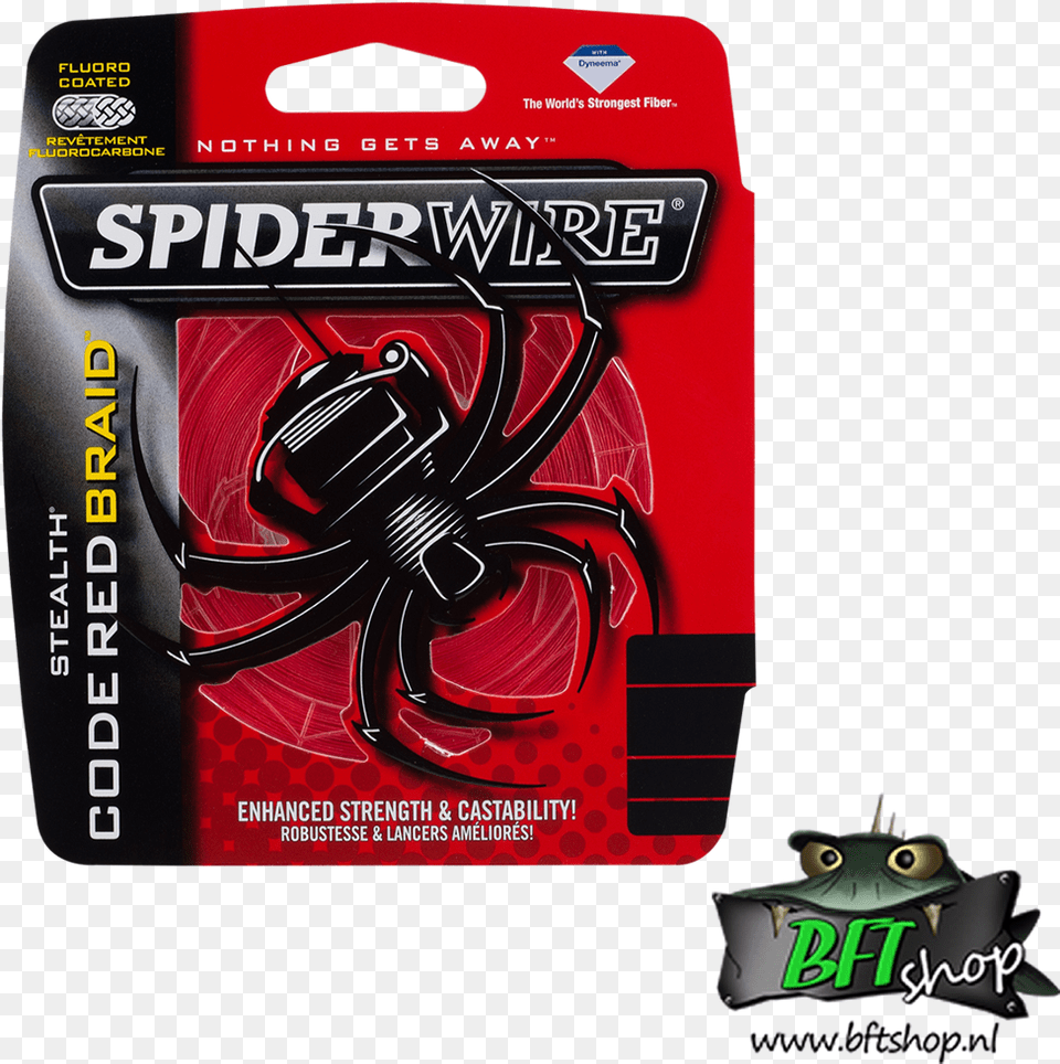 Stealth Code Red Spiderwire Stealt Code Red 110 0350 Mm, Animal, Invertebrate, Spider, Black Widow Free Transparent Png