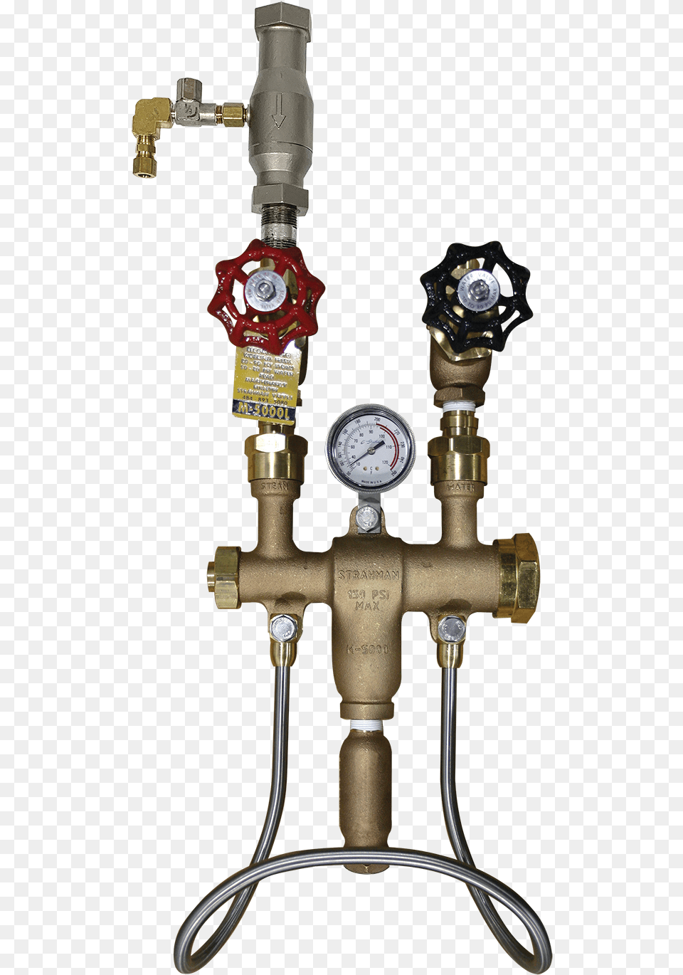 Steam And Cold Water Mixing Unit Strahmann 5000, Bronze, Wristwatch Png