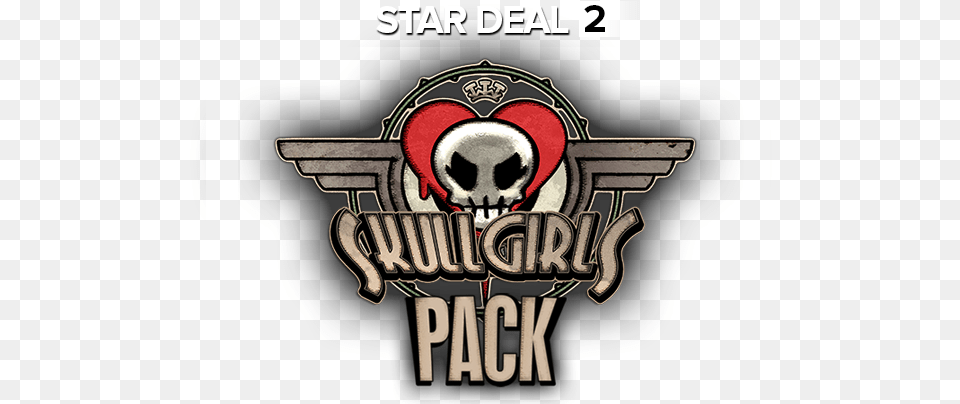 Steam Beat U0027em Up 4 Dlc For A Dollar Deals And Coupons Skullgirls, Logo, Person, Pirate, Cross Png