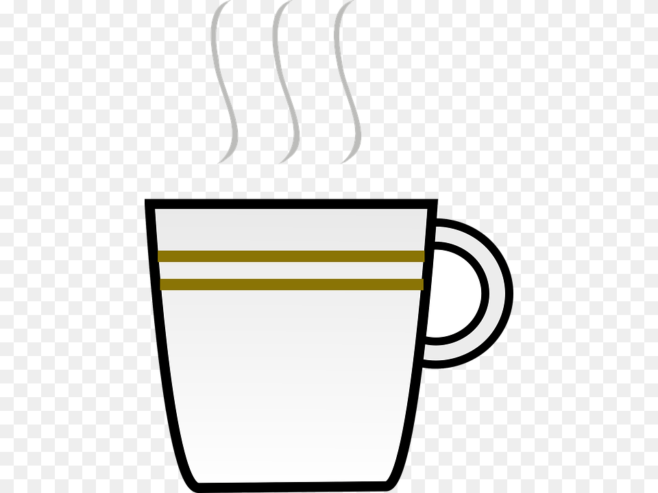Steam Clipart Cup Hot Water, Beverage, Coffee, Coffee Cup, Cutlery Free Png