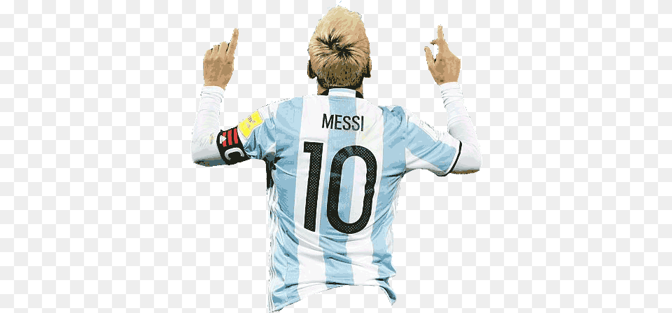 Steam Community My Favorite Footballer Messi Animated Image Transparent, Clothing, Shirt, Adult, Person Free Png Download
