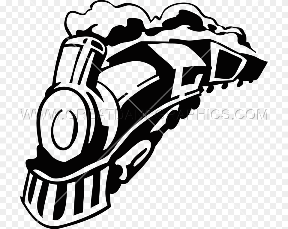 Steam Engine Production Ready Artwork For T Shirt Printing, Bow, Weapon Png