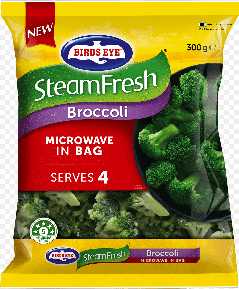 Steam Fresh Broccoli 300g Frozen Vegetables, Food, Plant, Produce, Vegetable Png Image