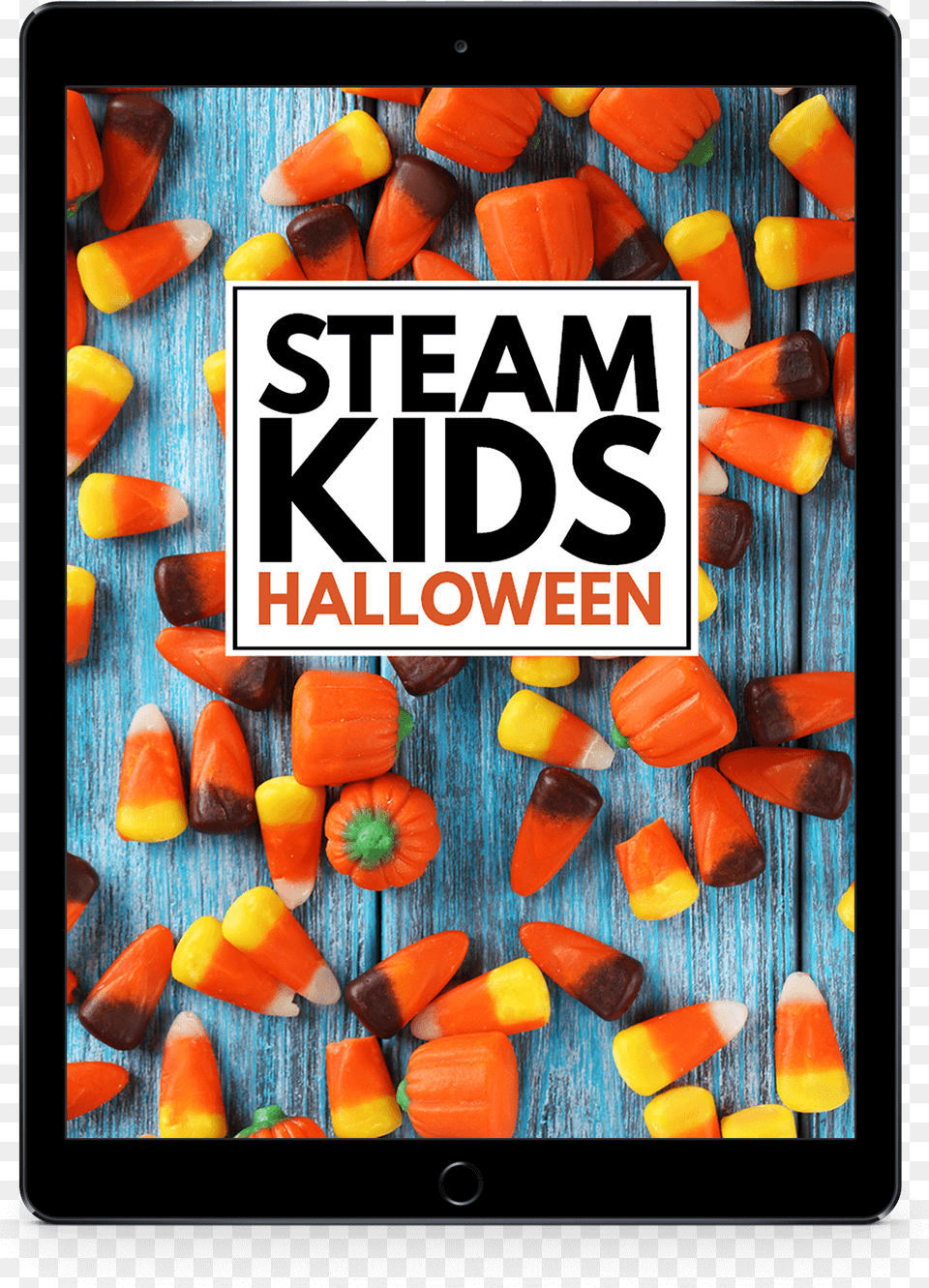 Steam Kids Halloween Ipad Background Compressed Halloween Math Crafts, Candy, Food, Sweets Free Png