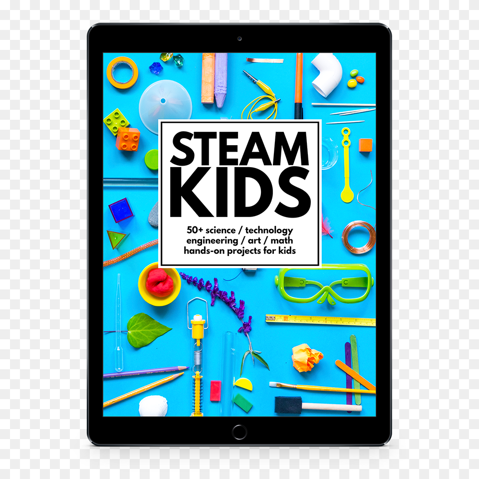 Steam Kids Ipad Transparent Background Teach Beside Me, Computer, Electronics, Tablet Computer Free Png Download