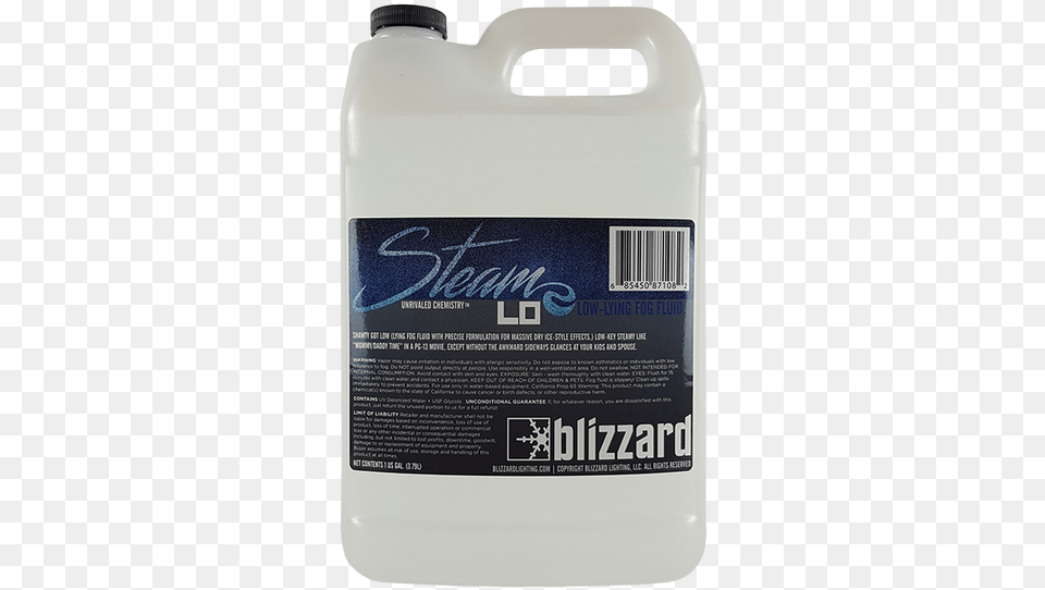 Steam Lo Blizzard Lighting Steam Jt 1 Gallon Premium Water Based, Bottle, Jug Png