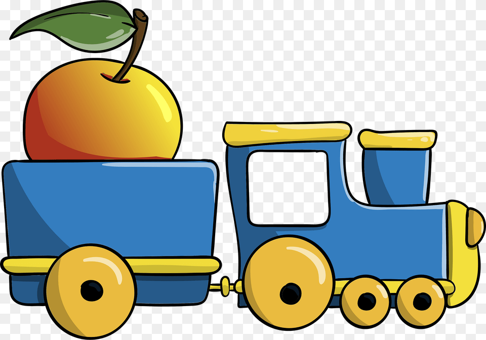 Steam Locomotive Clipart, Produce, Plant, Food, Fruit Free Png Download