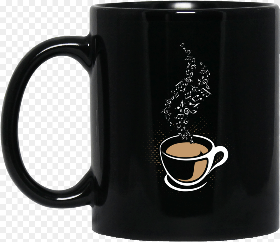 Steam Music Notes Coffee Mug Black Coffee Vector, Cup, Beverage, Coffee Cup Free Png