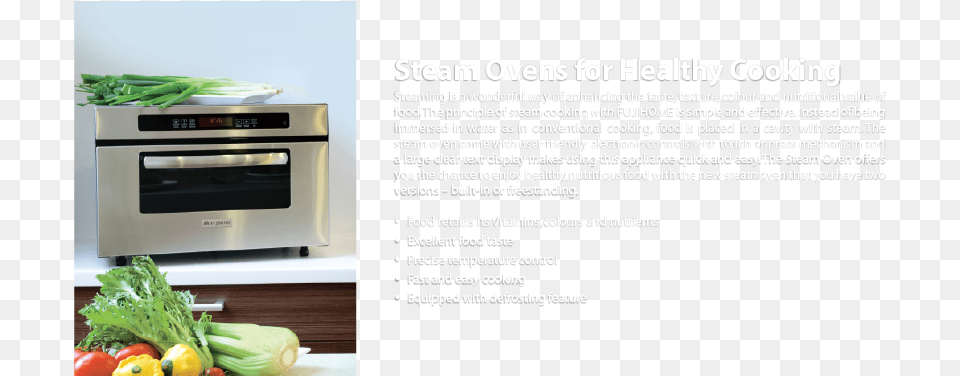 Steam Ovens For Healthy Cooking Steaming, Appliance, Device, Electrical Device, Microwave Png
