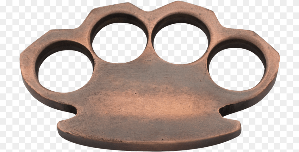 Steam Punk Solid Metal Copper Paper Weight Brass Knuckles Wood Png Image