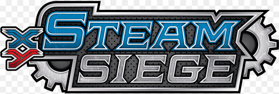 Steam Siege Logo Pokemon Xy Steam Siege, Emblem, Symbol, Dynamite, Weapon Png