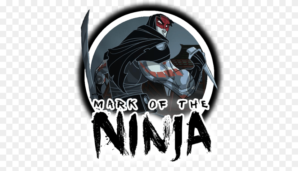Steam Support Mark Of The Ninja Gameplay Or Technical Issue Mark Of The Ninja Logo, Adult, Male, Man, Person Png Image