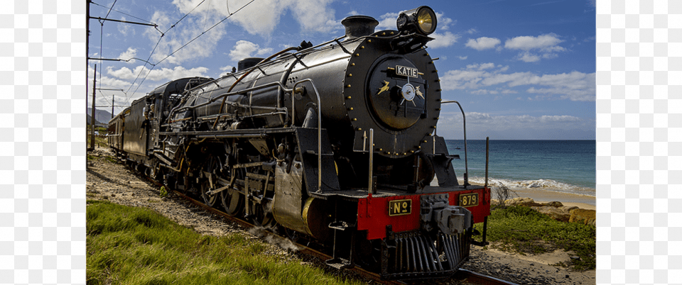 Steam Train Day Trip To Spier Stellenbosch Wine Train, Locomotive, Vehicle, Transportation, Railway Png