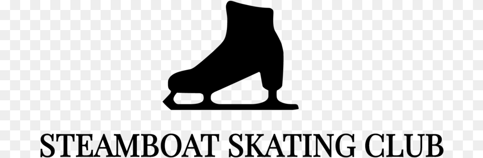 Steamboat Skating Club Logo Black, Gray Png