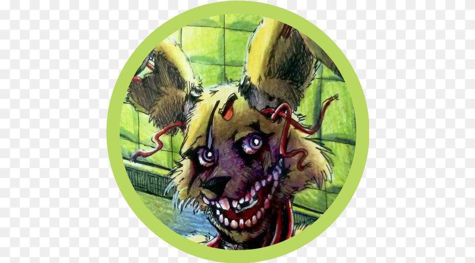 Steamboozle Springtrap Fnaf Sticker Fnaf Springtrap, Person, Art Free Png