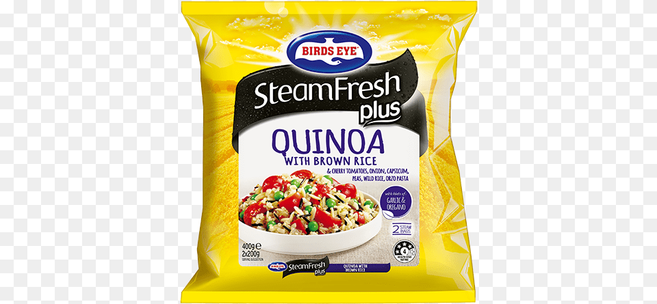 Steamfresh Plus Quinoa With Brown Rice 400g Birds Eye Steamfresh Plus Quinoa, Food, Lunch, Meal, Ketchup Free Png Download