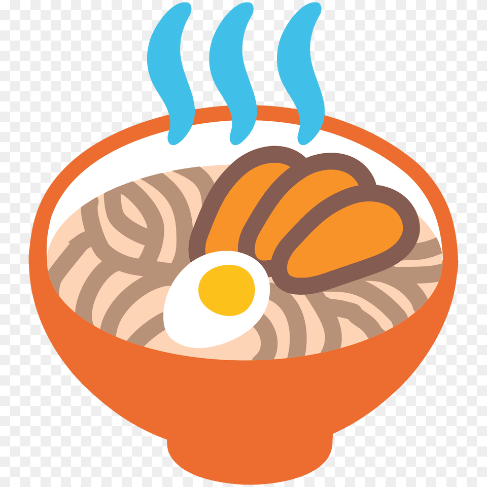 Steaming Bowl Emoji Clipart, Cream, Dessert, Food, Ice Cream Png Image