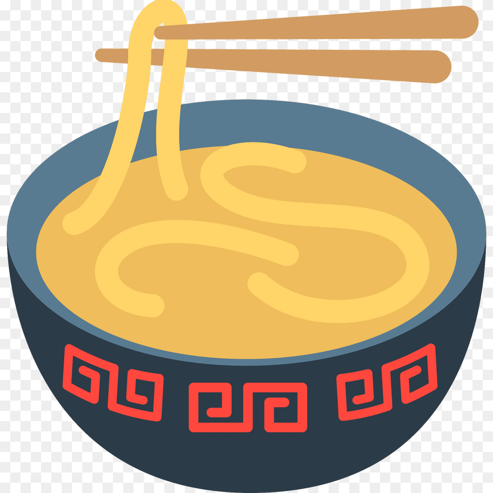 Steaming Bowl Emoji Clipart, Food, Meal, Dish, Noodle Png Image
