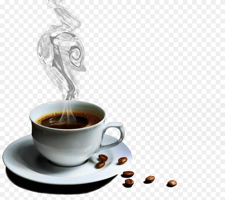 Steaming Coffee Mug Hot Coffee Cup, Beverage, Coffee Cup Png Image
