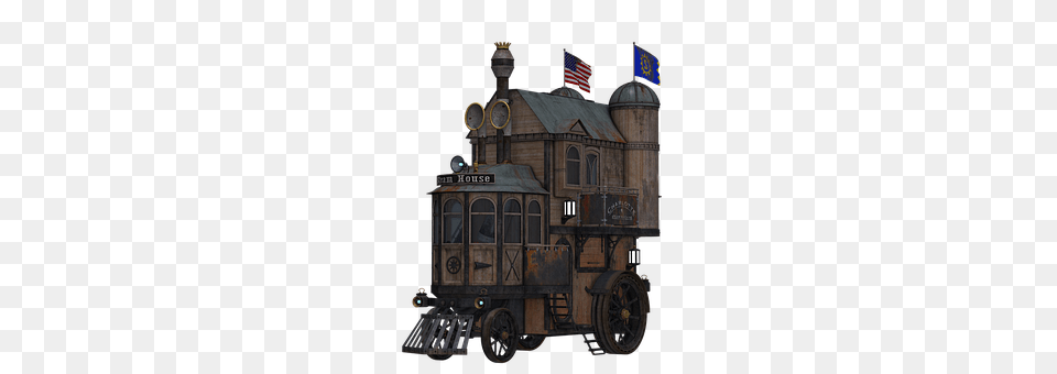 Steampunk Transportation, Vehicle, Engine, Machine Png
