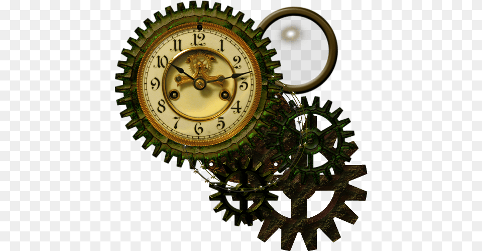 Steampunk Clock Black And White Library Vintage Clock Pendant Clock Necklace Clock Jewelry, Analog Clock, Wristwatch Png