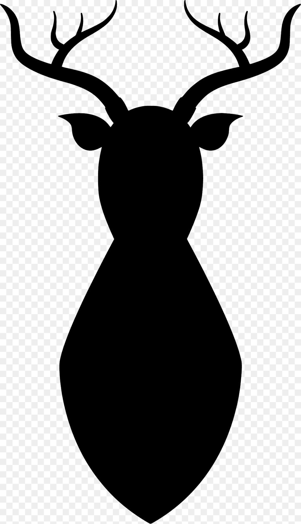 Steampunk Deer Silhouette, Animal, Mammal, Wildlife, Elk Png