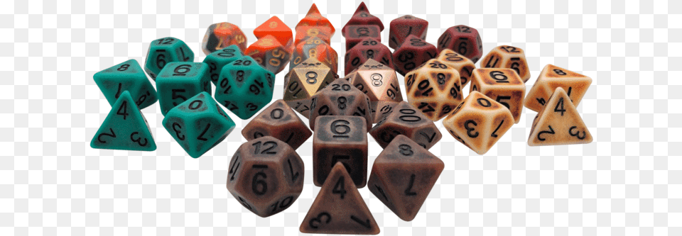Steampunk Dice Sets For Dampd Triangle, Game, Qr Code Free Png
