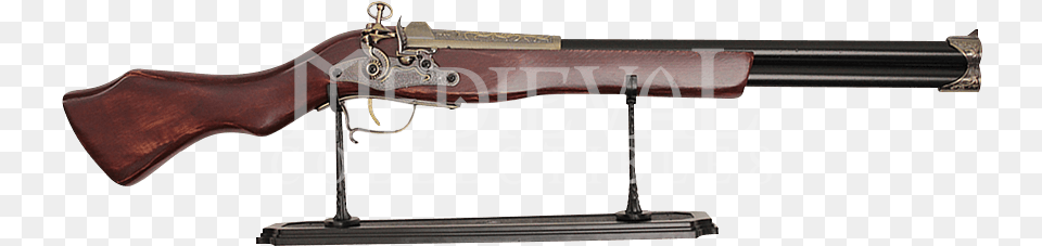 Steampunk Double Barrel Rifle Shotgun, Firearm, Gun, Weapon, Handgun Png Image