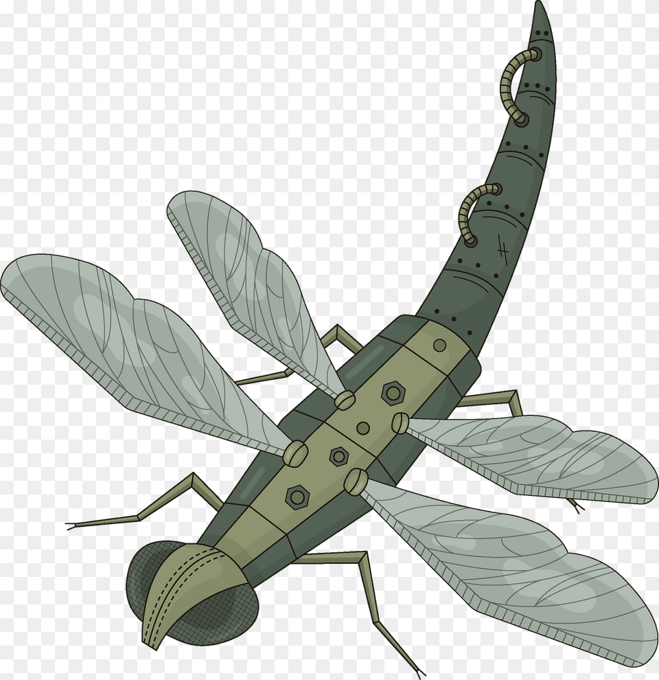 Steampunk Dragonfly Clipart, Animal, Bee, Insect, Invertebrate Free Png