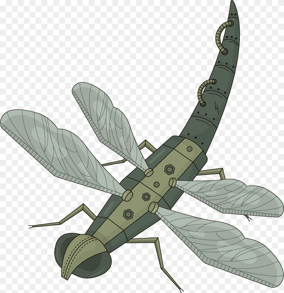 Steampunk Dragonfly Clipart Download Transparent Mantidae, Animal, Bee, Insect, Invertebrate Png