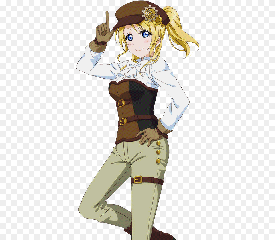 Steampunk Eli Ayase, Book, Comics, Publication, Adult Png