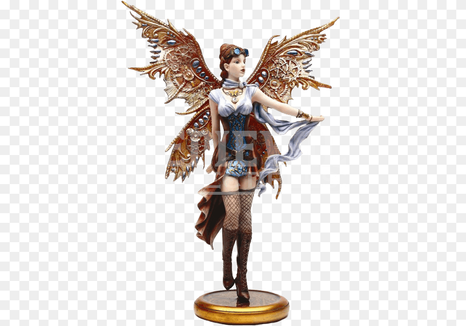 Steampunk Fairy, Figurine, Person Free Transparent Png