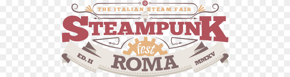 Steampunk Fest Rome Bulls, Text, Advertisement, Poster, Logo Png