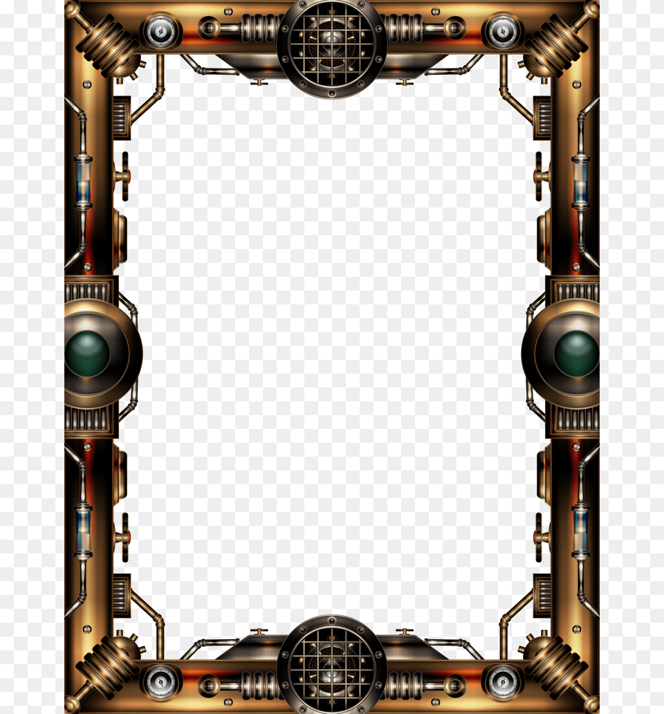 Steampunk Frame Free Transparent Png