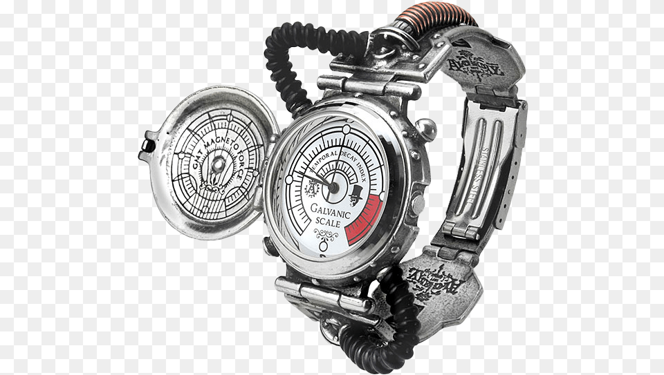 Steampunk Gadgets Clipart El Reloj Steampunk, Arm, Body Part, Person, Wristwatch Png Image