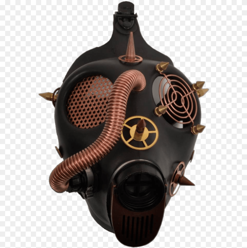 Steampunk Gas Mask Gas Mask Steam Punk, Adult, Male, Man, Person Png