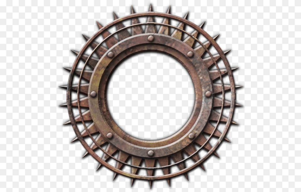 Steampunk Gear, Window Free Png Download