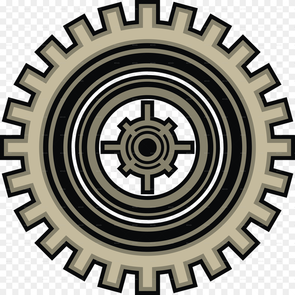 Steampunk Gears Nigerian Gas Company Ltd, Machine, Wheel, Gear, Gas Pump Png Image