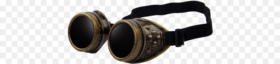 Steampunk Goggles Headyginger Unisex Gothic Vintage Victorian Style Goggles Welding, Accessories, Smoke Pipe Free Transparent Png