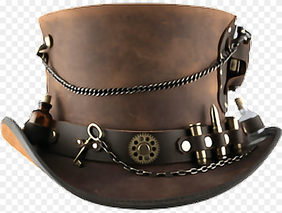 Steampunk Hat, Clothing, Birthday Cake, Cake, Cream Png Image