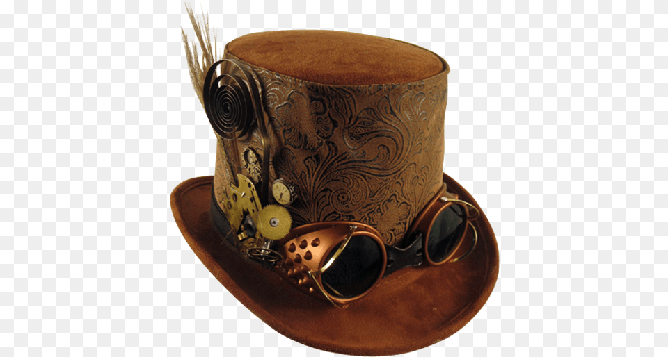 Steampunk Hat Steam Punk Goggles, Clothing, Accessories Png