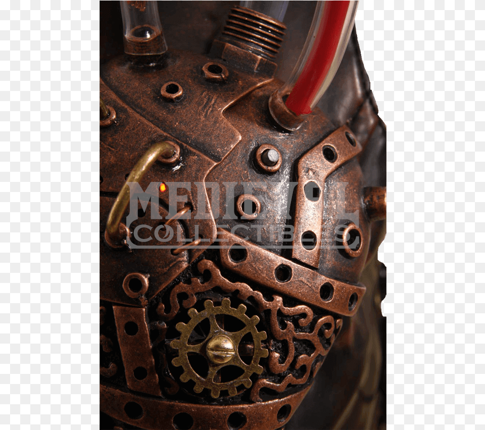 Steampunk Heart Chest Piece Heart, Bronze, Machine, Motor, Wheel Free Png Download