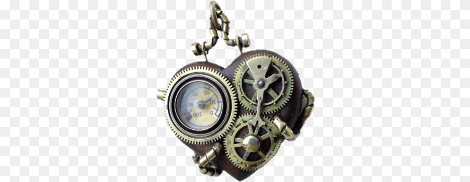 Steampunk Heart Locket, Machine, Wheel, Device, Grass Free Transparent Png