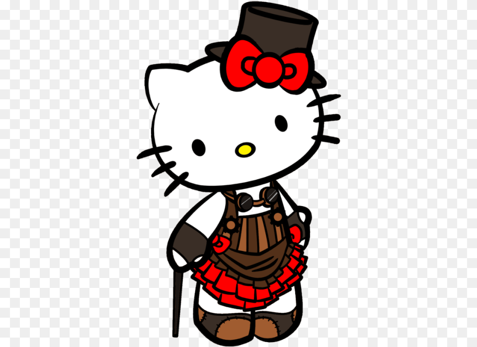 Steampunk Hello Kitty Hello Kitty, Baby, Person Free Transparent Png