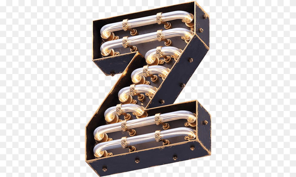 Steampunk Letter Z, Treasure, Handle Png Image
