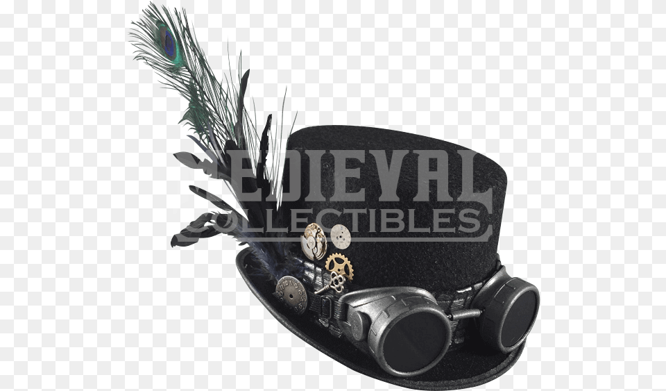 Steampunk Oakley Goggle Top Hat, Accessories, Goggles, Clothing, Device Png Image
